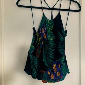 Small Patrons of Peace tropical halter tank